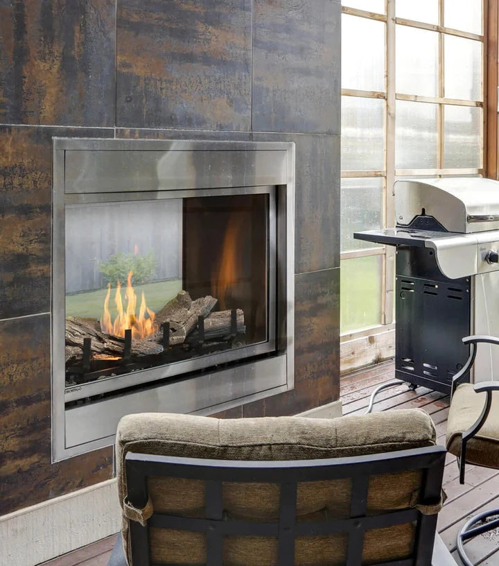 Ventless Gas Fireplace CAPO Building Specialties