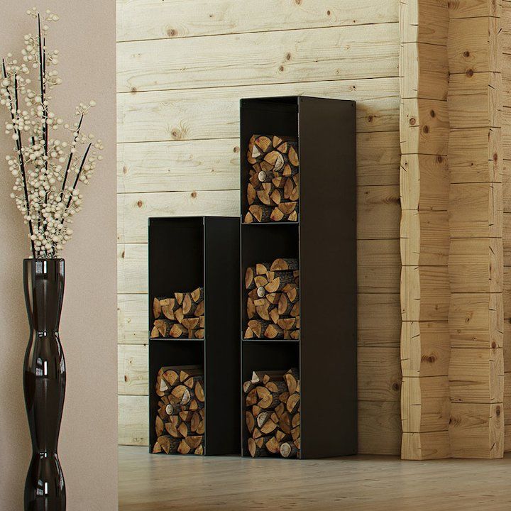 Firewood Holder- Woodrack- 2 (40" x 12") Freestanding - RAIS