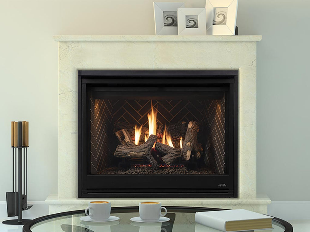 Altair DLX 40 - 40" Altair DLX Direct-Vent Fireplace, Top/Rear Combo - IHP Astria