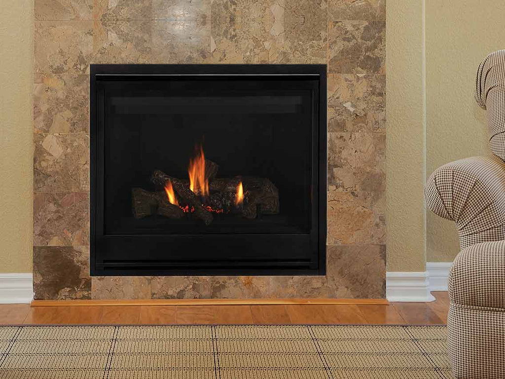 Aries 35 - 35" Aries Direct-Vent Fireplace, Top or Rear Vent - IHP Astria