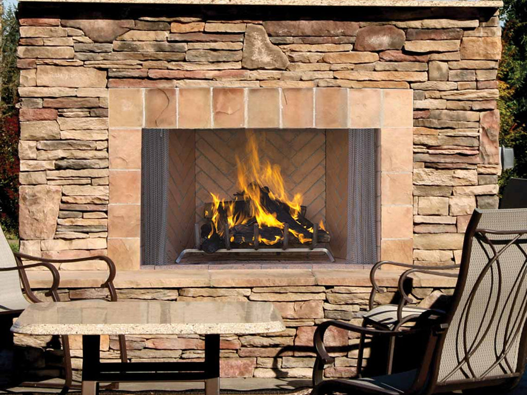 Oracle 36 - 36" Outdoor Wood-Burning Fireplace - IHP Astria
