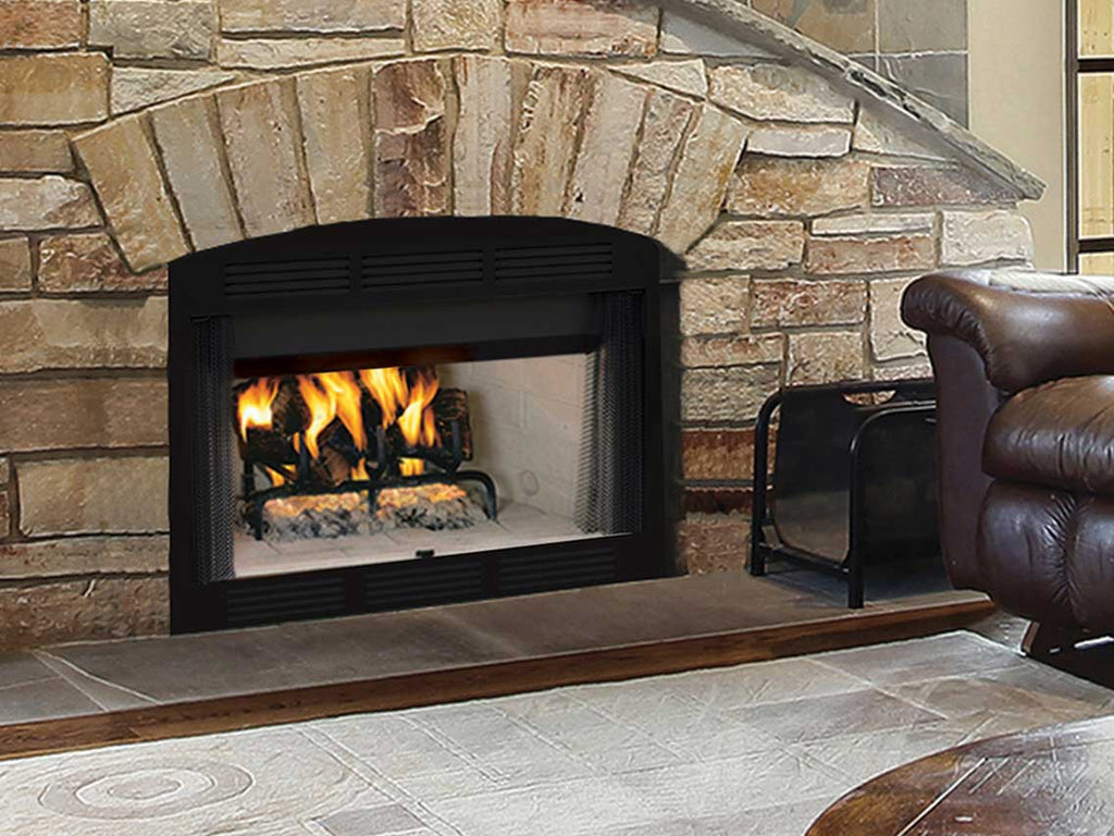 Blackstone 36 - 36" Wood-Burning Fireplace, Radiant and Louvered - IHP Astria