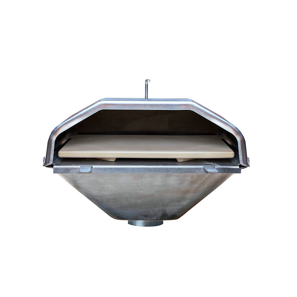 PIZZA OVEN ATTACHMENT WITH STONE- FOR LEDGE/DB AND PEAK/JB MODELS ONLY - Green Mountain Grills