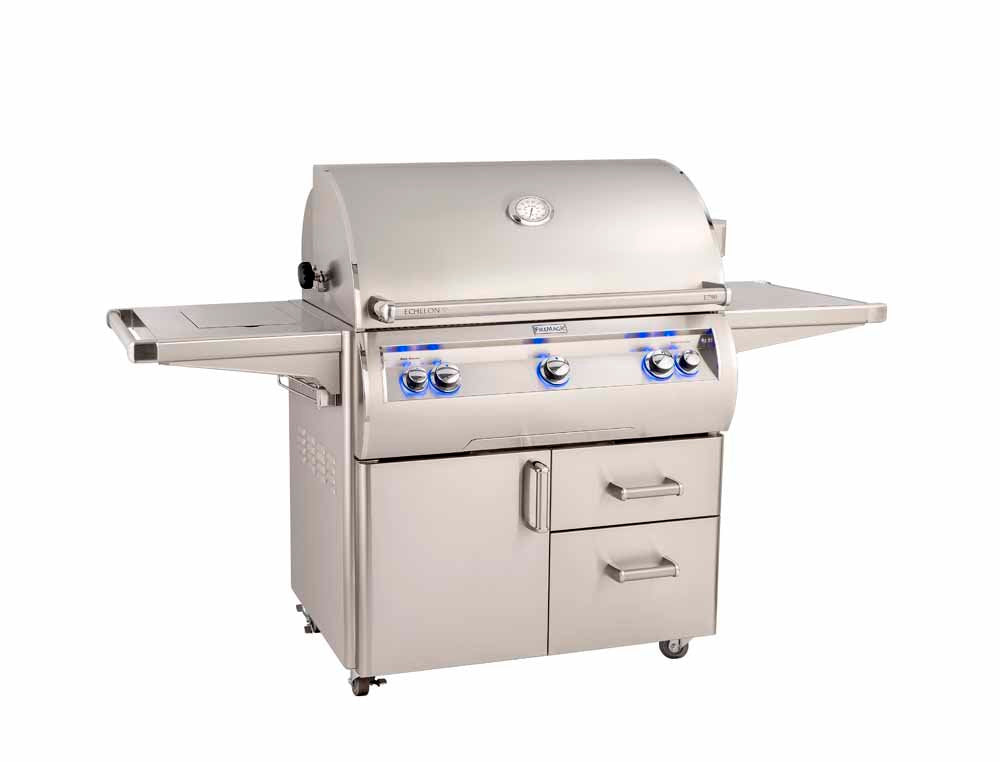 E790s Portable Grills with Analog Thermometer Flush Mounted Single Side Burner (-62) - Fire Magic