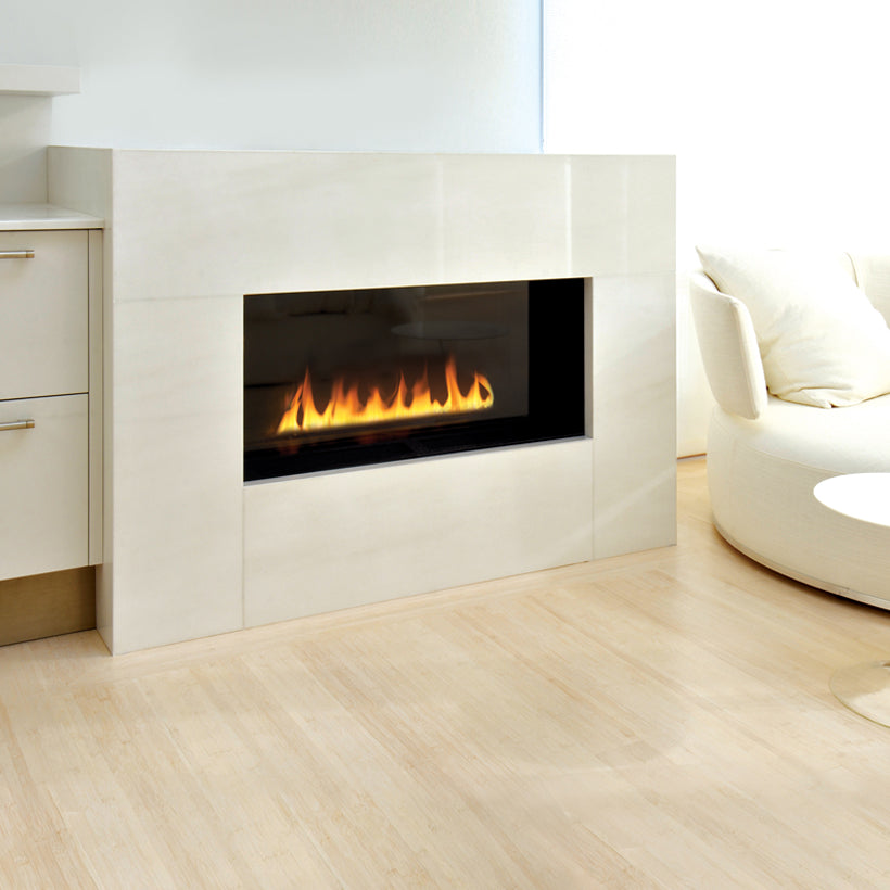 Fire Ribbon Direct Vent with mandatory safety screen - Spark Modern Fires
