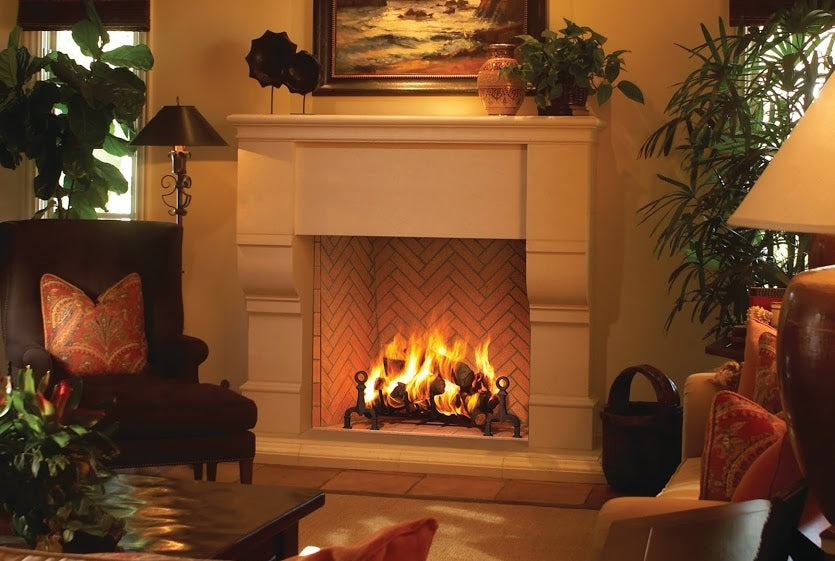 Plantation 48 - 48" Wood-Burning Fireplace (Luxury Series) - IHP Astria