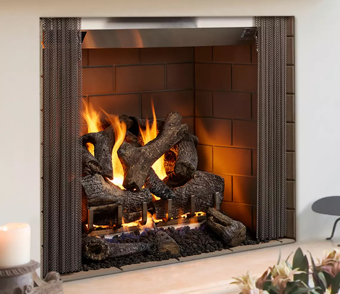 Castlewood 42 Outdoor Wood Fireplace | Heatilator Fireplace | CAPO