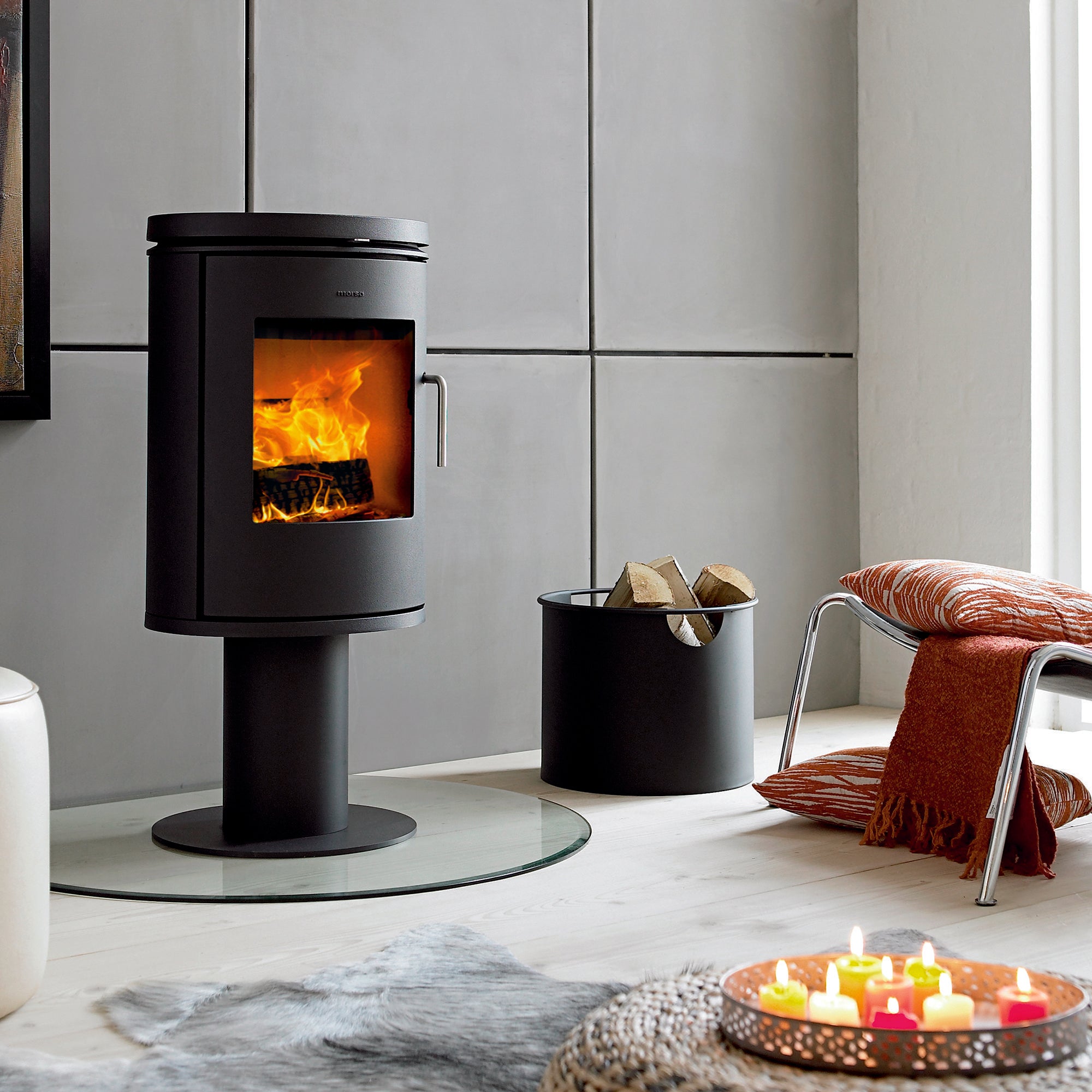 Morso 6148 Wood Stove – High Pedestal- 64614921 | CAPO Fireside