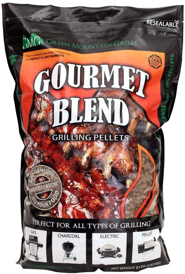 GOURMET BLEND GRILLING PELLETS - 8 LB BAG - Green Mountain Grills