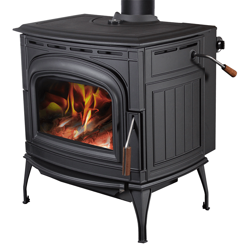 Ashford 30.2 Wood Stove Body in Metallic Black | CAPO Fireside
