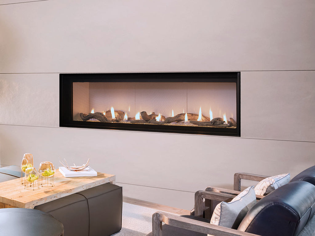Allume DLX 60 Direct Vent Linear Fireplace - IHP Astria