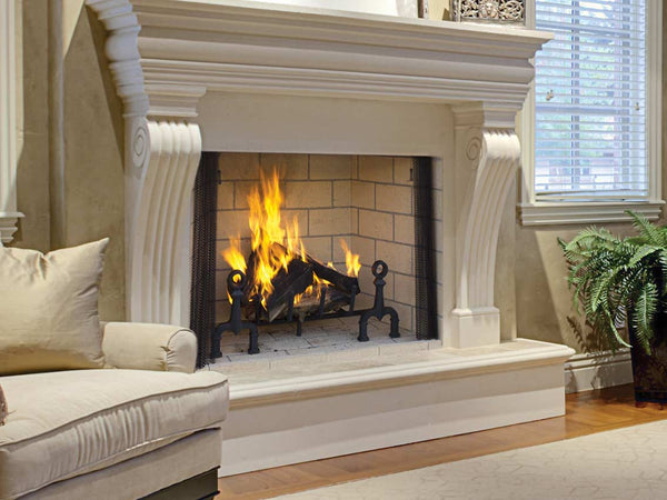 Georgian 50 - 50 Wood-Burning Fireplace | CAPO Fireside