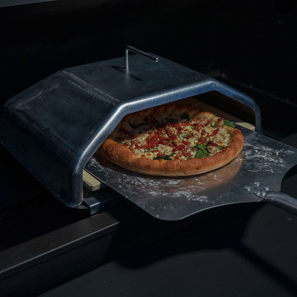 PIZZA OVEN ATTACHMENT WITH STONE- FOR LEDGE/DB AND PEAK/JB MODELS ONLY - Green Mountain Grills