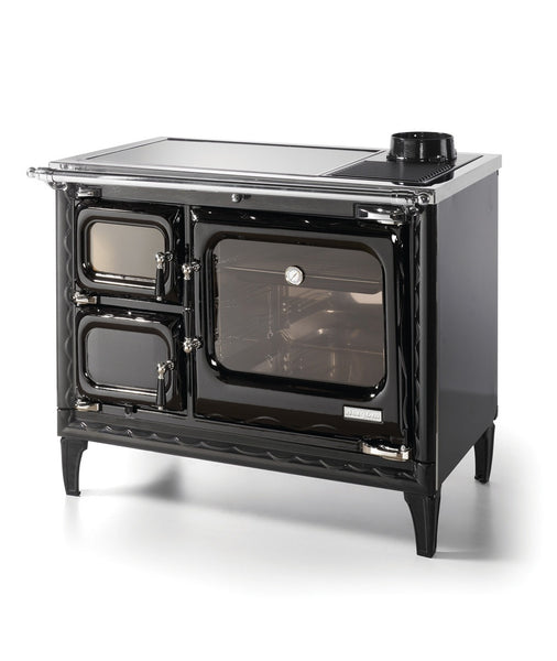 DEVA - Model 8220 COOK STOVE: DEVA 100 - BLACK ENAMEL | CAPO Fireside