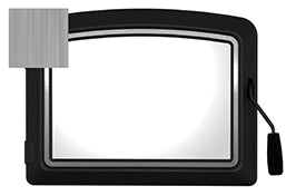 Grandview 300 - Optional Accessories - Door Trim- Face Plate, Face Plate, Brushed Nickel- DRTRM-GV230-BRNKL - IHP Ironstrike