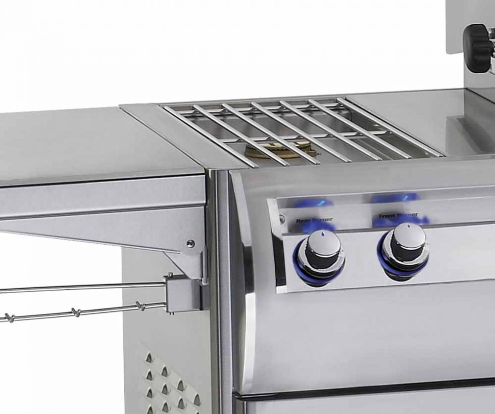 Echelon E790s Portable Grills with Analog Thermometer & Double Side Burner (-71) - Fire Magic