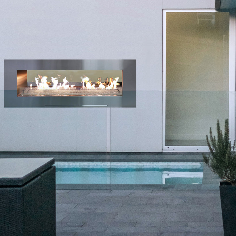 Fire Window Outdoor / Indoor - Spark Modern Fires
