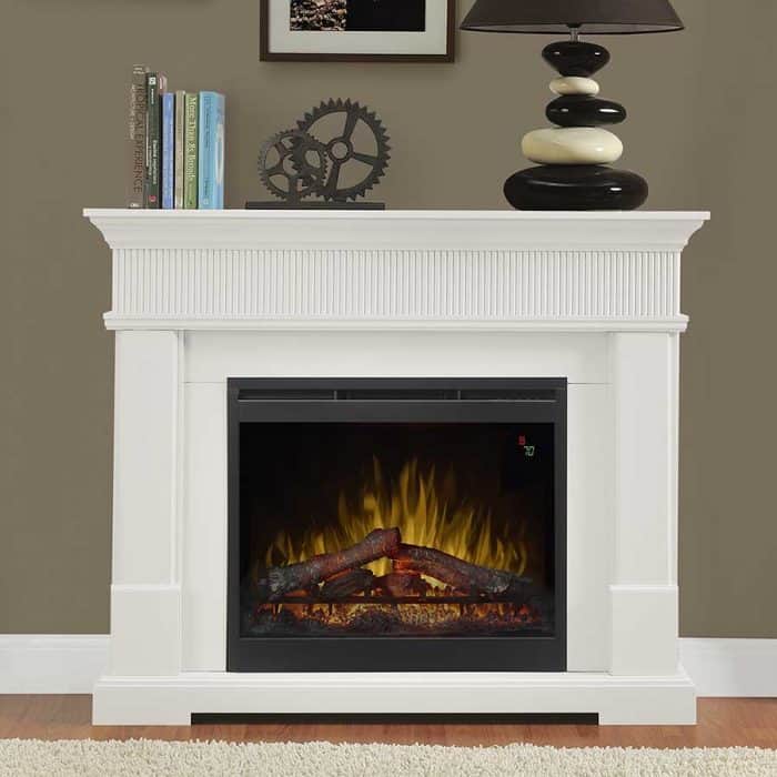 Jean Mantel Electric Fireplace- GDS28L8-1802W | CAPO Fireside