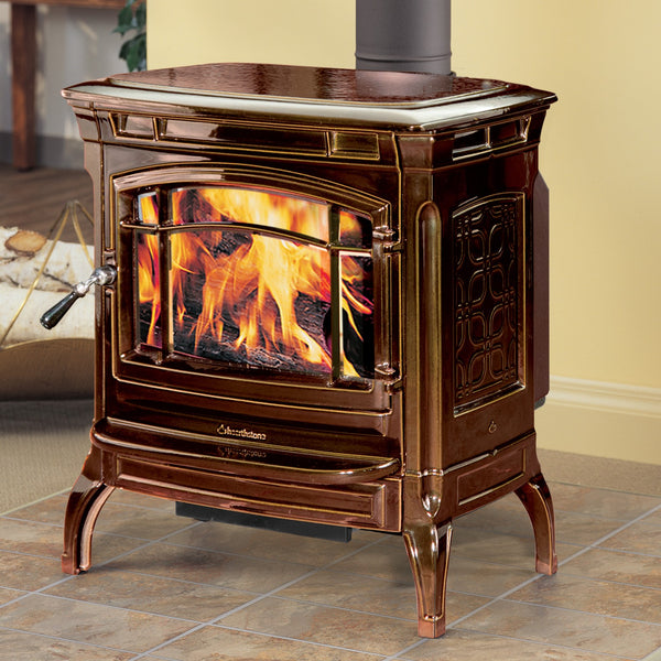 Hearthstone Shelburne- Model 8372 Wood Burning Stove in Brown