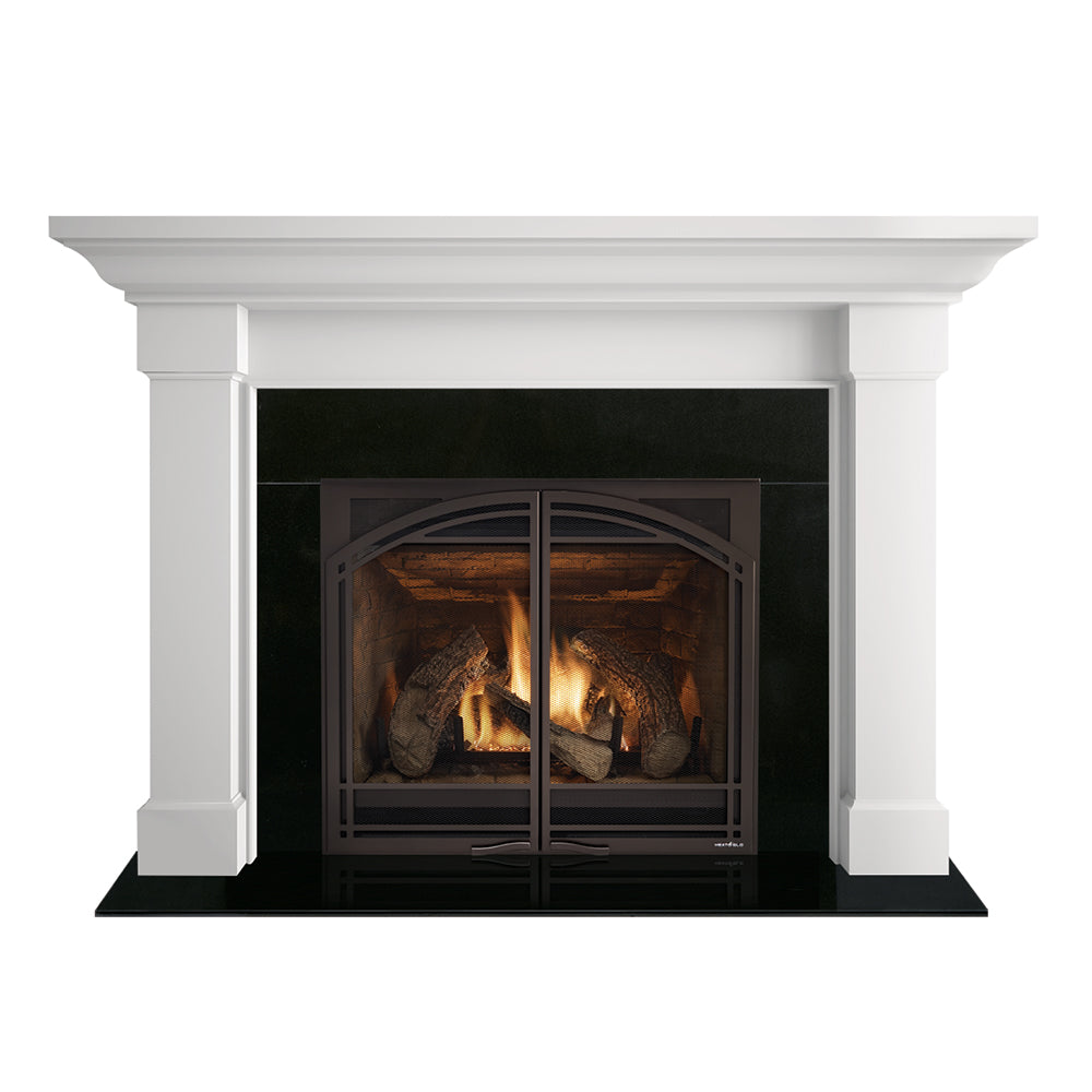 Kenwood Flush Mantel Primed MDF- AFKDMPB - SimpliFire
