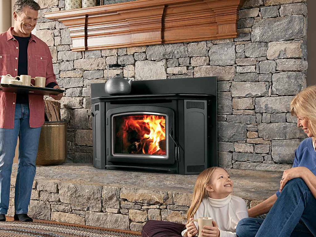 Montlake 300 - Wood-Burning Fireplace Insert- ML300GL - IHP Ironstrike
