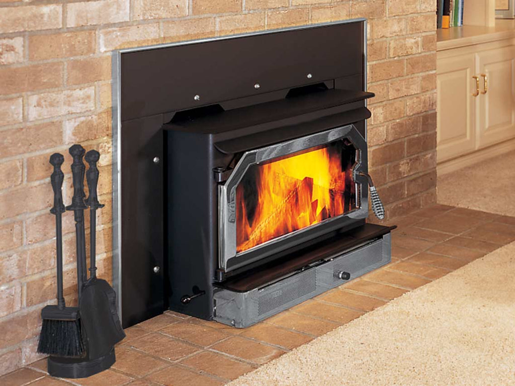Striker C160 - Wood-Burning Fireplace Insert- Traditional Door- C160TGL - IHP Ironstrike