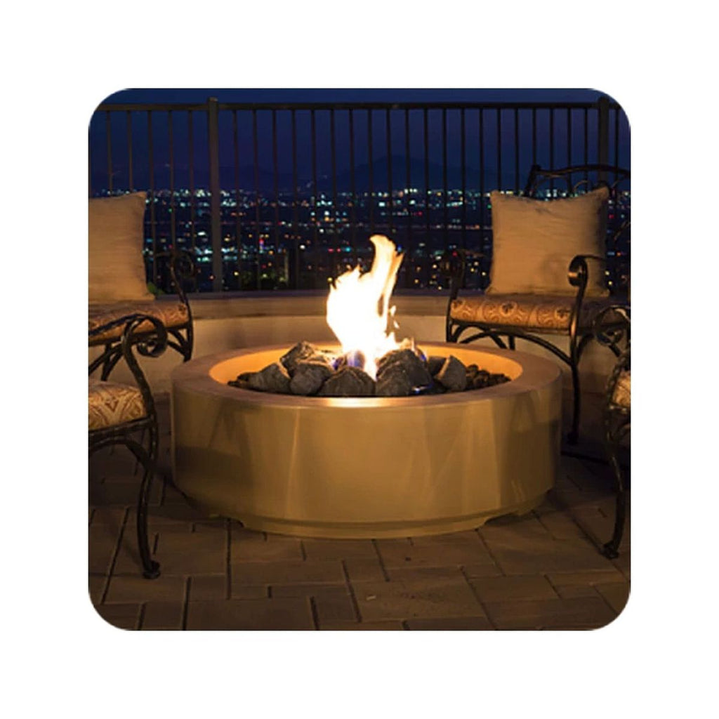Louvre Round Fire Pit * - American Fyre