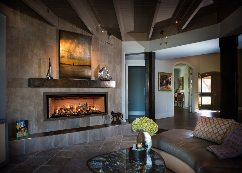 Mendota ML72 Timberline/Décor Linear Gas Fireplace | CAPO Fireside