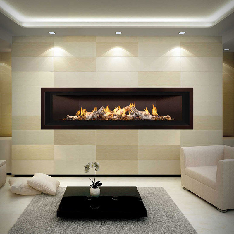 Mendota ML60 Timberline/Décor Linear Gas Fireplace | CAPO Fireside