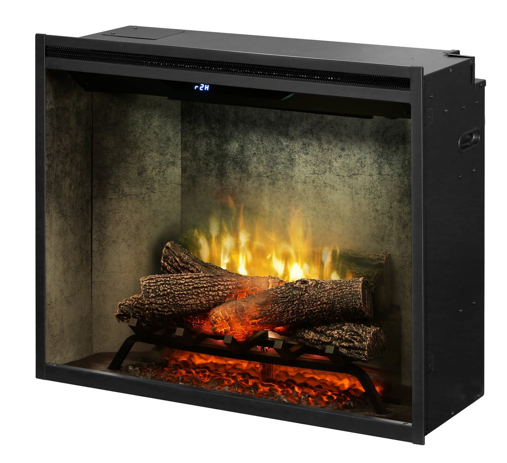 Revillusion 30" Built-In Firebox, Weathered Concrete- RBF30WC - Dimplex