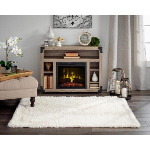 Chelsea Stand Electric Fireplace, Distressed Oak- C3P18LJ-2086DO - Dimplex