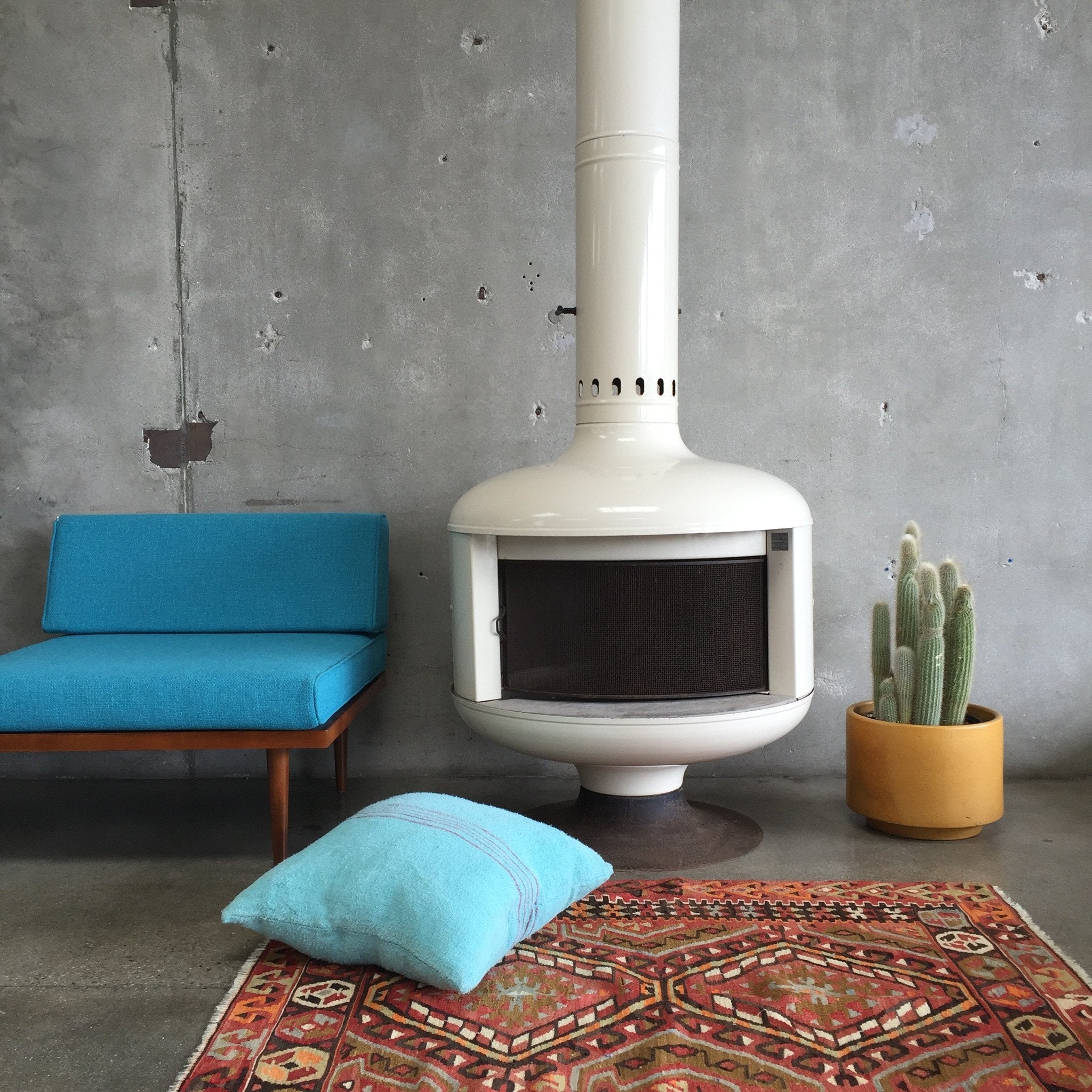 Fire Drum Fireplace