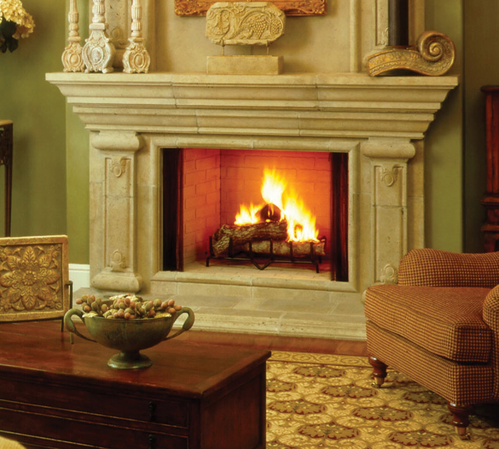 Icon 80 Wood Burning Fireplace | CAPO Fireside
