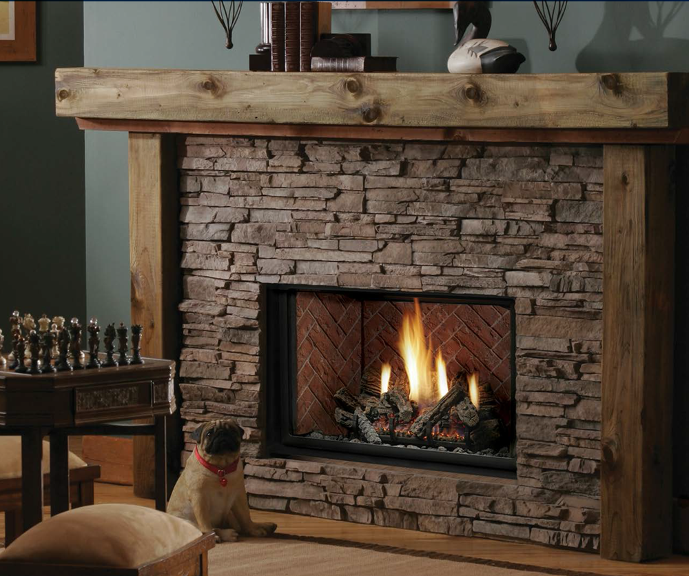 Aries 45 - 45" Aries Direct-Vent Fireplace, Top/Rear Combo - IHP Astria