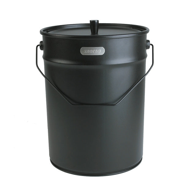 Round Ash and Storage Bucket- 62905700 - MORSO